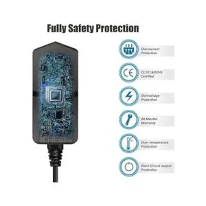 iCreatin Cargador de batería de ion de litio con_3