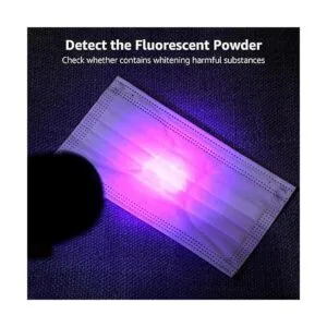 LE Linterna de luz negra pequeñas luces UV con 21 LED_4