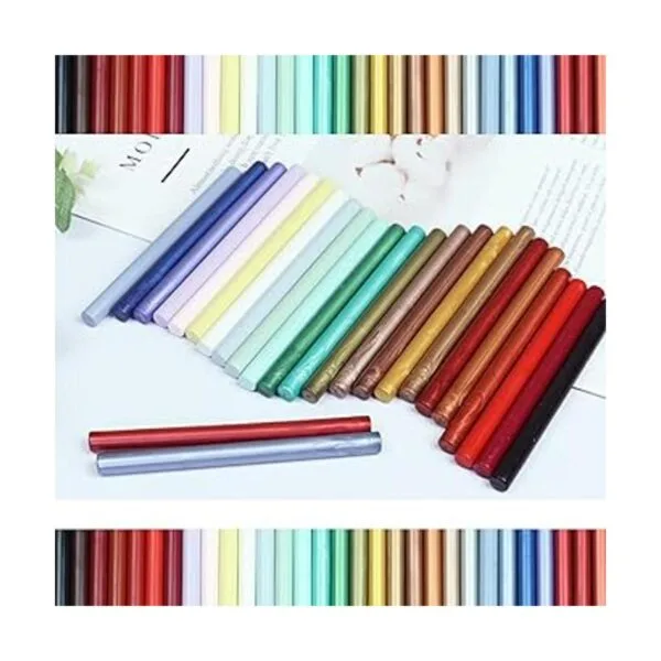 ONWINPOR Varillas de sellado de cera blanca perla 20_3