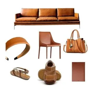 AOUXSEEM Piel sintética con acabados nacarados para_6