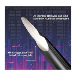 Bullet Antenna Accessories 50 Cal Caliber for Jeep_3