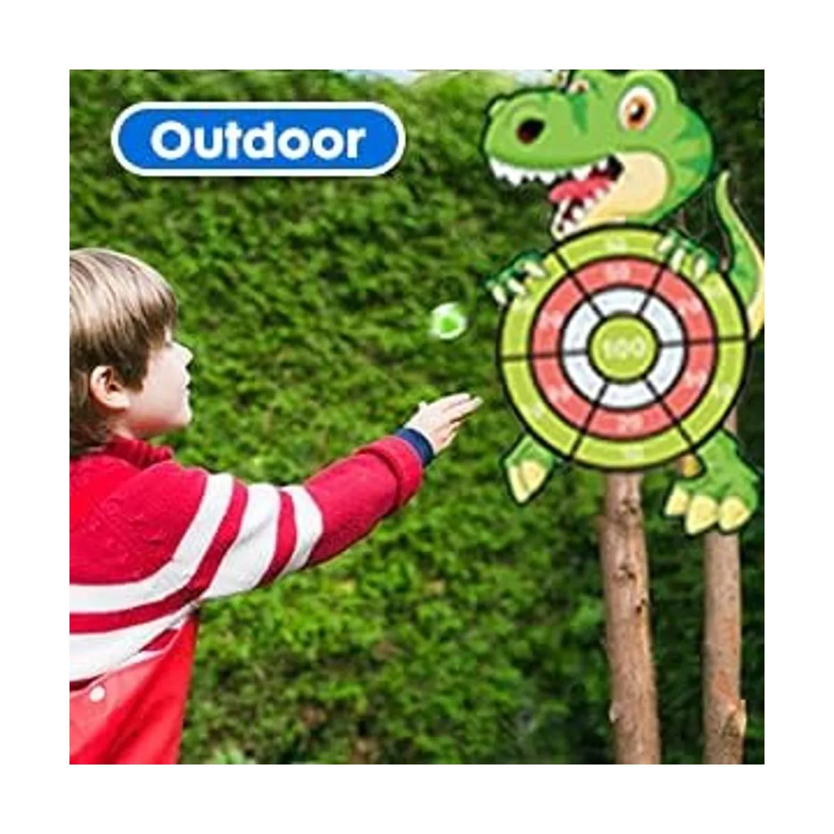 Tablero de dardos grande de 30 pulgadas para niños el_4