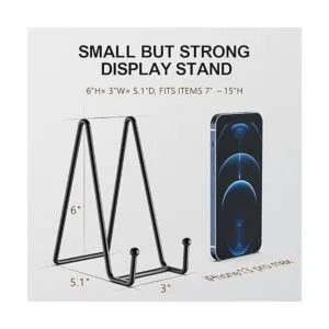 Paquete de 3 soportes de placa de 6 pulgadas para exhibir_7