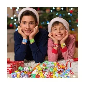 MGparty 72 pulseras de Navidad para regalos de fiesta de_5