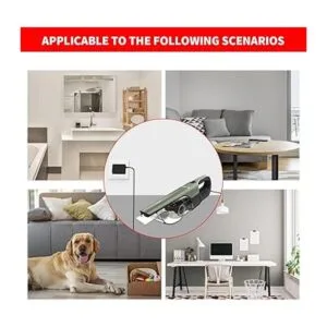 MEROM Cargador compatible con Shark UltraCyclone Pro CH901_3