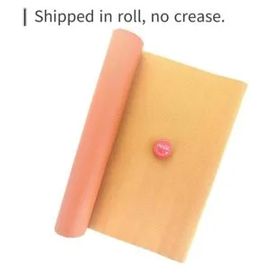 AOUXSEEM Piel sintética con acabados nacarados para_4