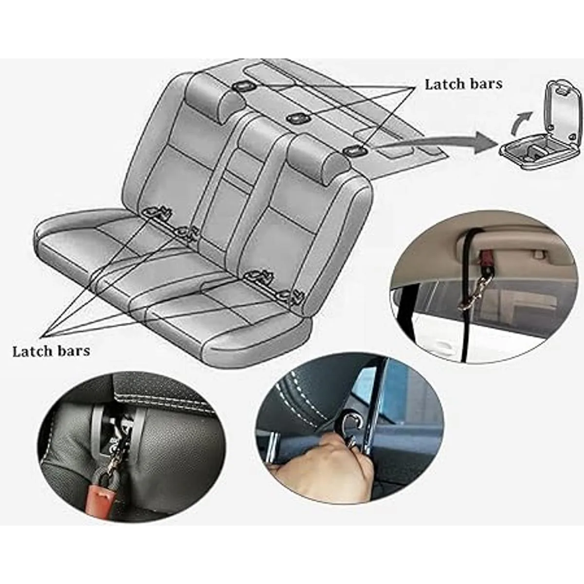 MayPaw Cinturón de seguridad para perros pequeños_4