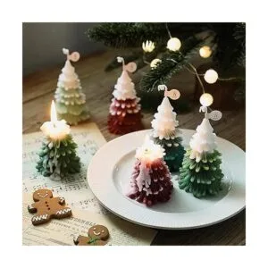 ZAKVOOR 2 piezas 3D de resina en forma de árbol de_5