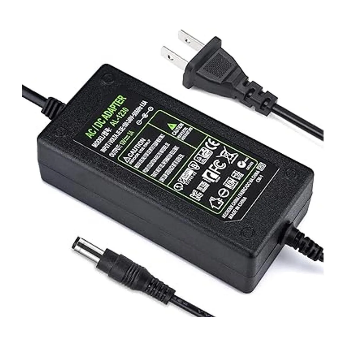 TOBWOLF Adaptador de corriente CC de 12 V 3 A enchufe de_3