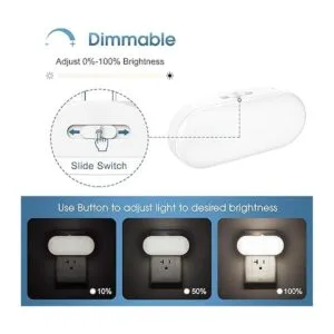 DORESshop Luz nocturna enchufable a la pared luz_2