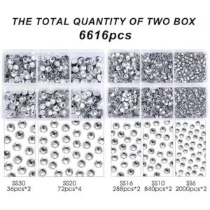 6616 diamantes de imitación termoadhesivos transparentes_3