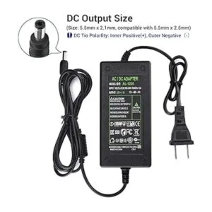 TOBWOLF Adaptador de corriente CC de 12 V 3 A enchufe de_4