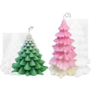 ZAKVOOR 2 piezas 3D de resina en forma de árbol de_1