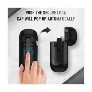 Maxjoy Funda para AirPods clip de bloqueo seguro de fibra_3