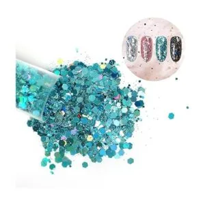 Brillantina gruesa holográfica juego de 36 colores para_4