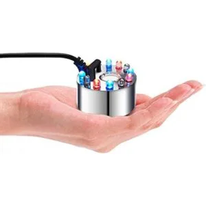 PULACO Mini máquina de niebla 12 LED Mister Fogger_6