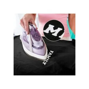 Magfok Iron on Flock Letras de transferencia de 34_3