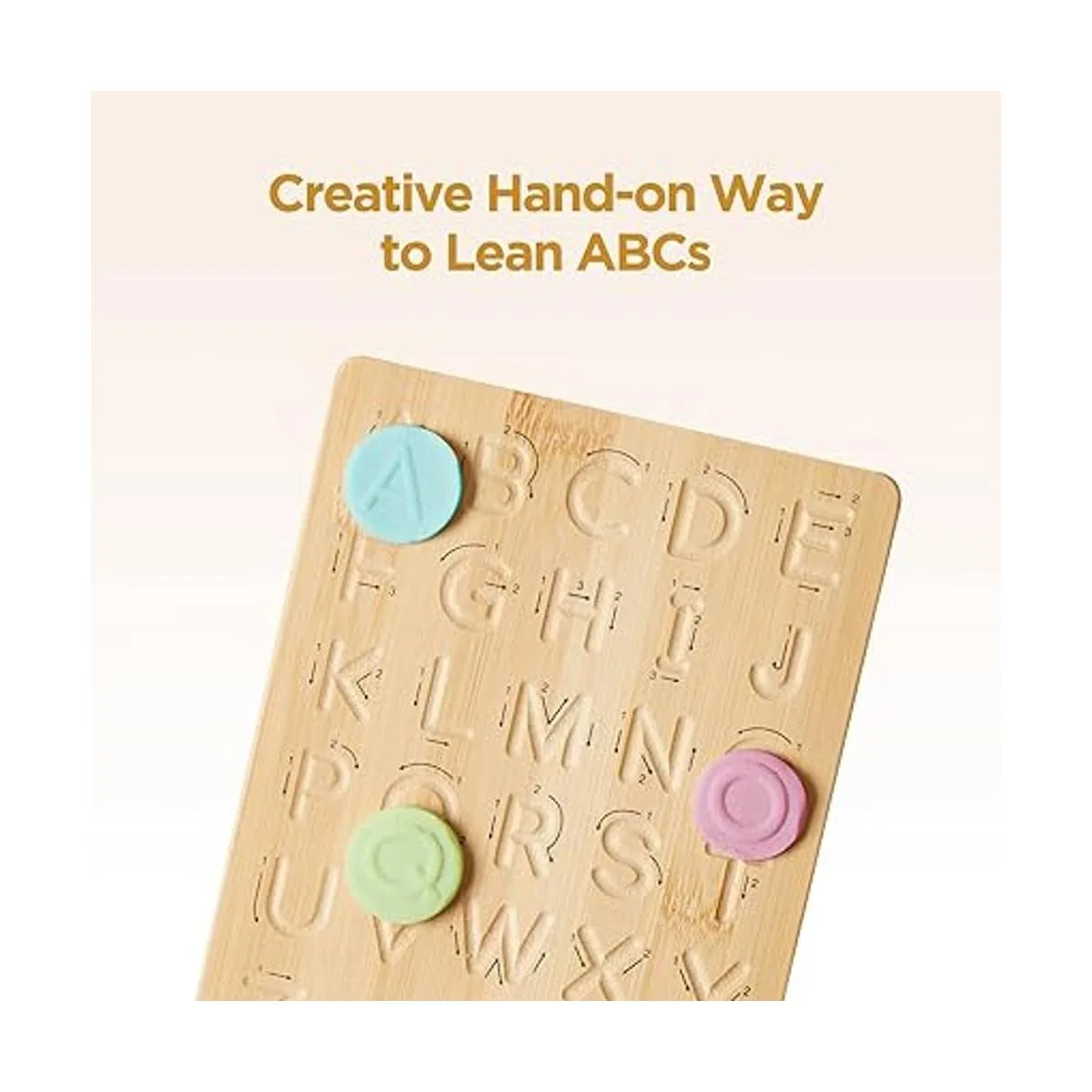 Asweets Montessori Tabla de rastreo de alfabeto de_3