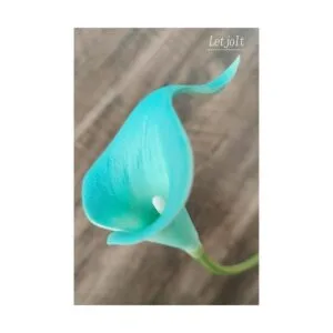 Flores artificiales de lirio de alcata 12 unidades ramo_5