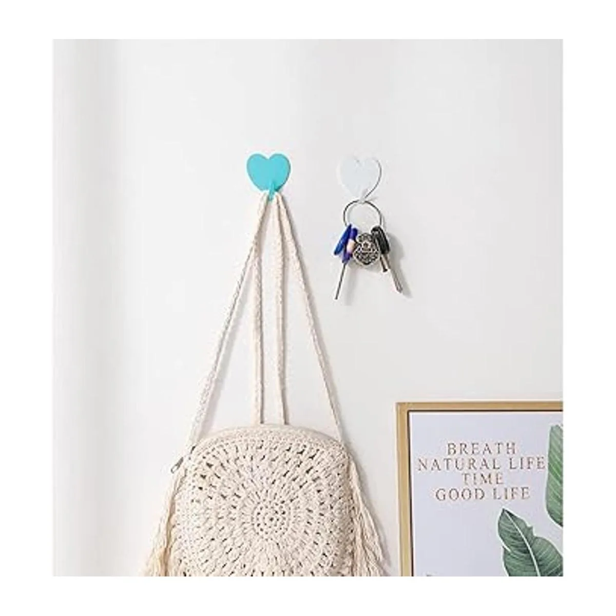 Paquete de 12 ganchos decorativos en forma de corazón_6