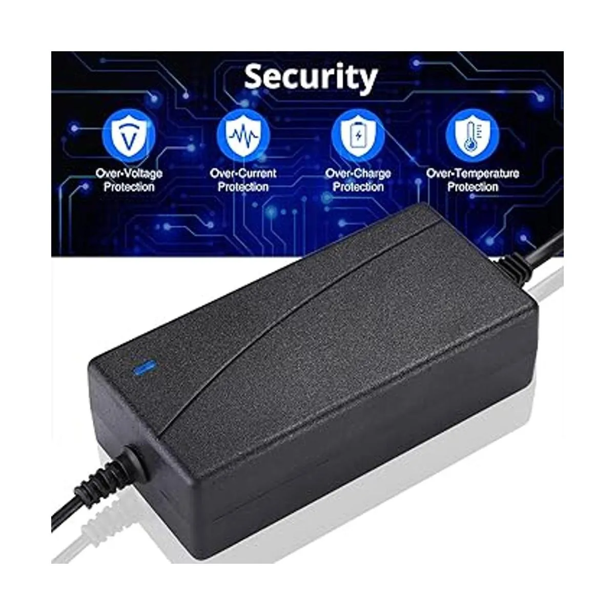 TOBWOLF Adaptador de corriente CC de 12 V 3 A enchufe de_6