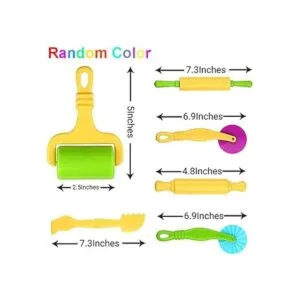 Oun Nana Playdough Tools Juego de 20 herramientas de masa_3