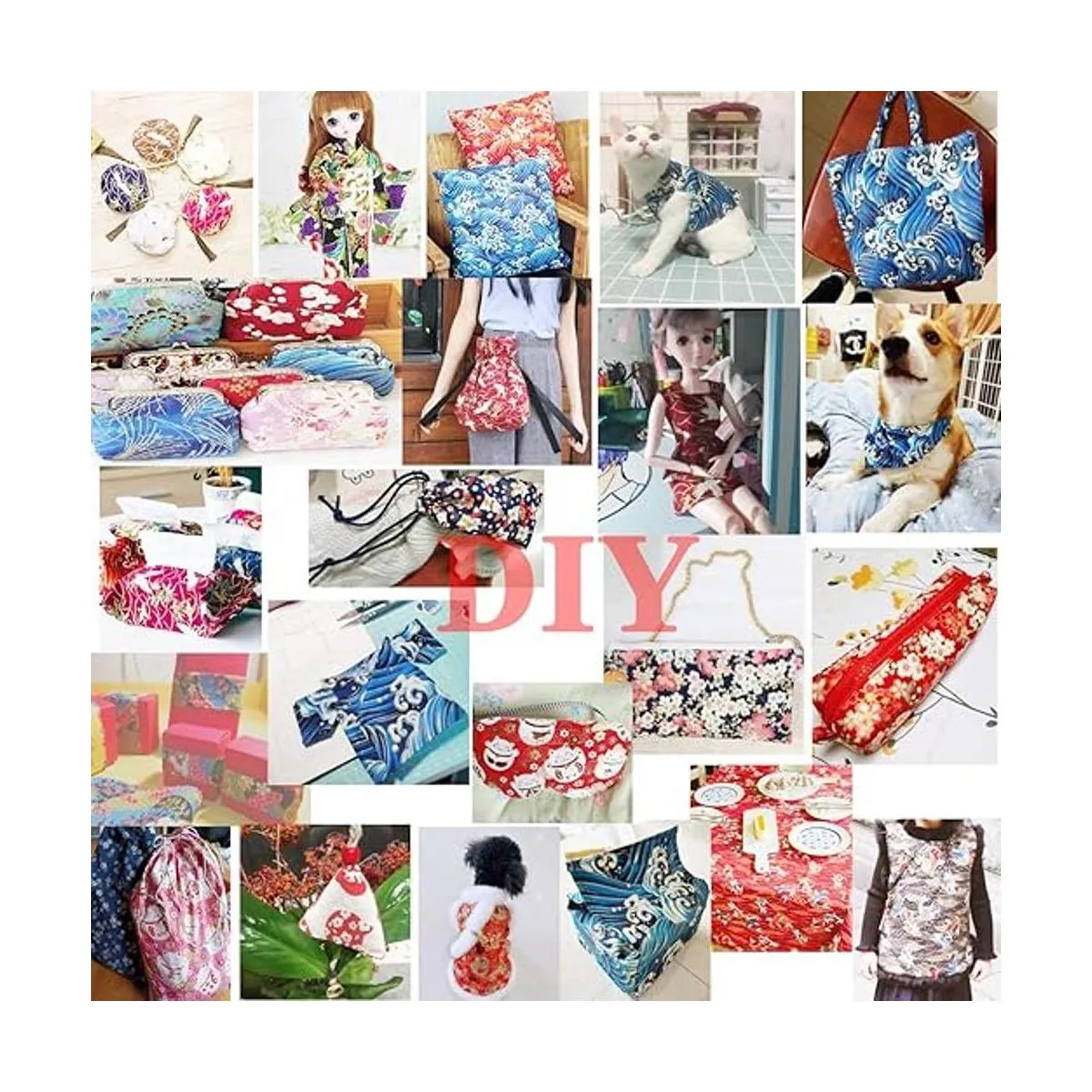 aufodara Crafts Paquete de 5 piezas de 19.7 x 19.7 in_2