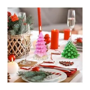 ZAKVOOR 2 piezas 3D de resina en forma de árbol de_6