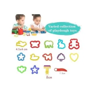 Oun Nana Playdough Tools Juego de 20 herramientas de masa_2