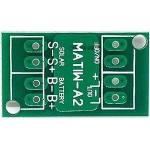 QINIZX Controlador de carga solar 3 unidades batería de_5