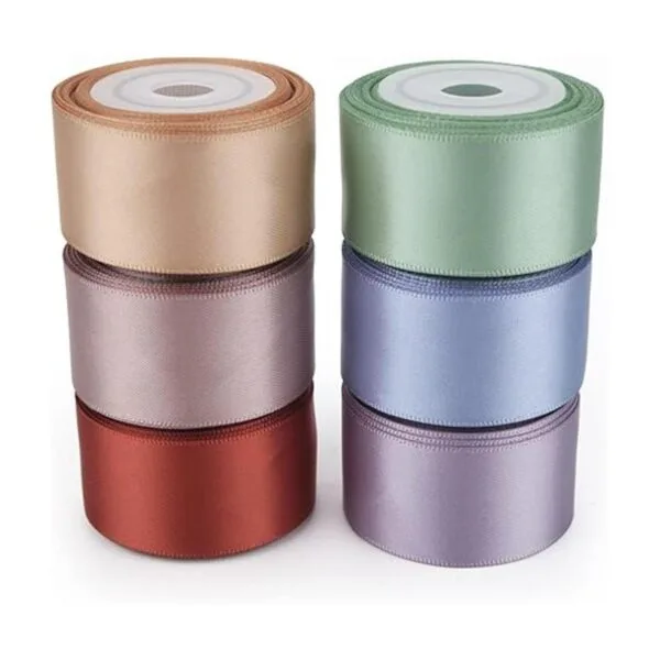 UnionJoy Elegante cinta de satén de 1 pulgada 6 colores_3