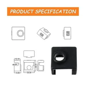 HUAREW 8 calcetines de silicona Hotend para impresora 3D_3