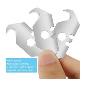 Cuchillas de gancho de acero para techos y alfombras con_5