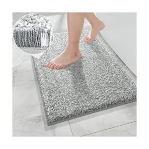 Yimobra Alfombras de baño esponjosas de felpa tapete de_1