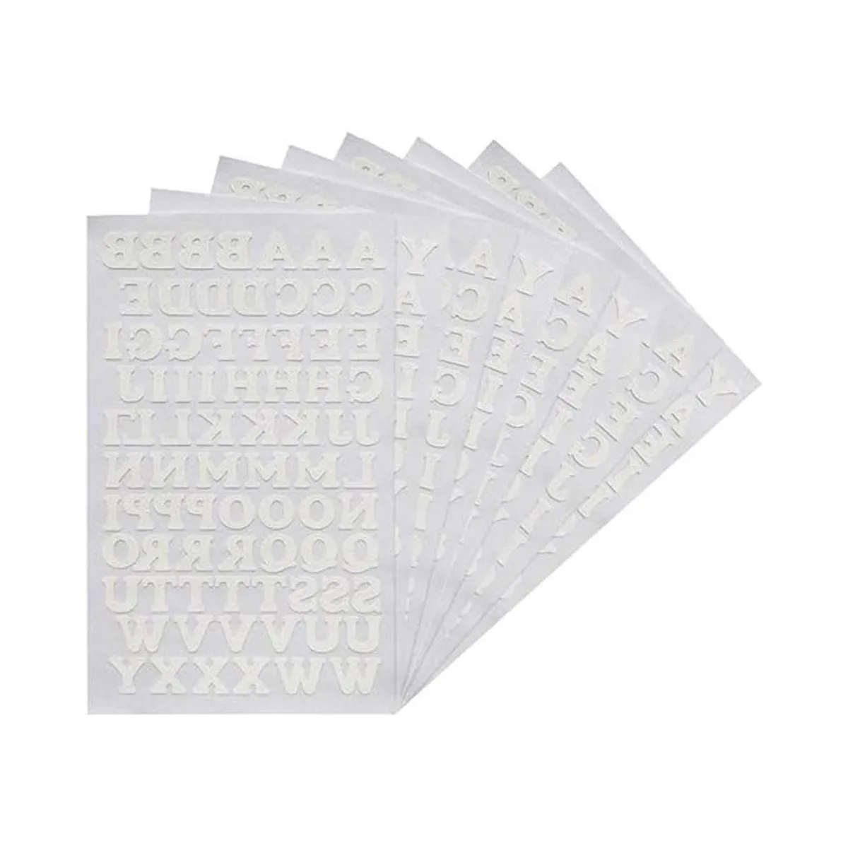 Magfok Iron on Flock Letras de transferencia de 34_1