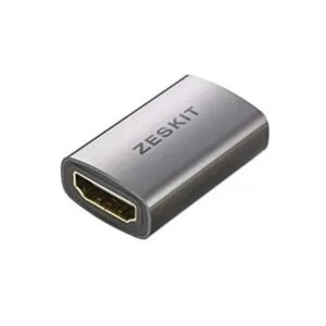 Zeskit Acoplador HDMI V2 de aluminio con blindaje_1