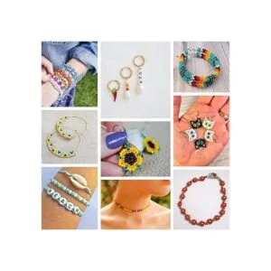 DICOBD Kit de cuentas para manualidades 10800 cuentas de_7