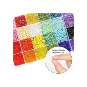 DICOBD Kit de cuentas para manualidades 10800 cuentas de_3