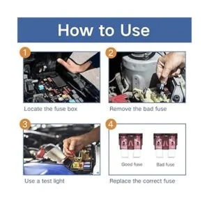 ZIPCCI 120 fusibles estándar para automóvil kit surtido_4