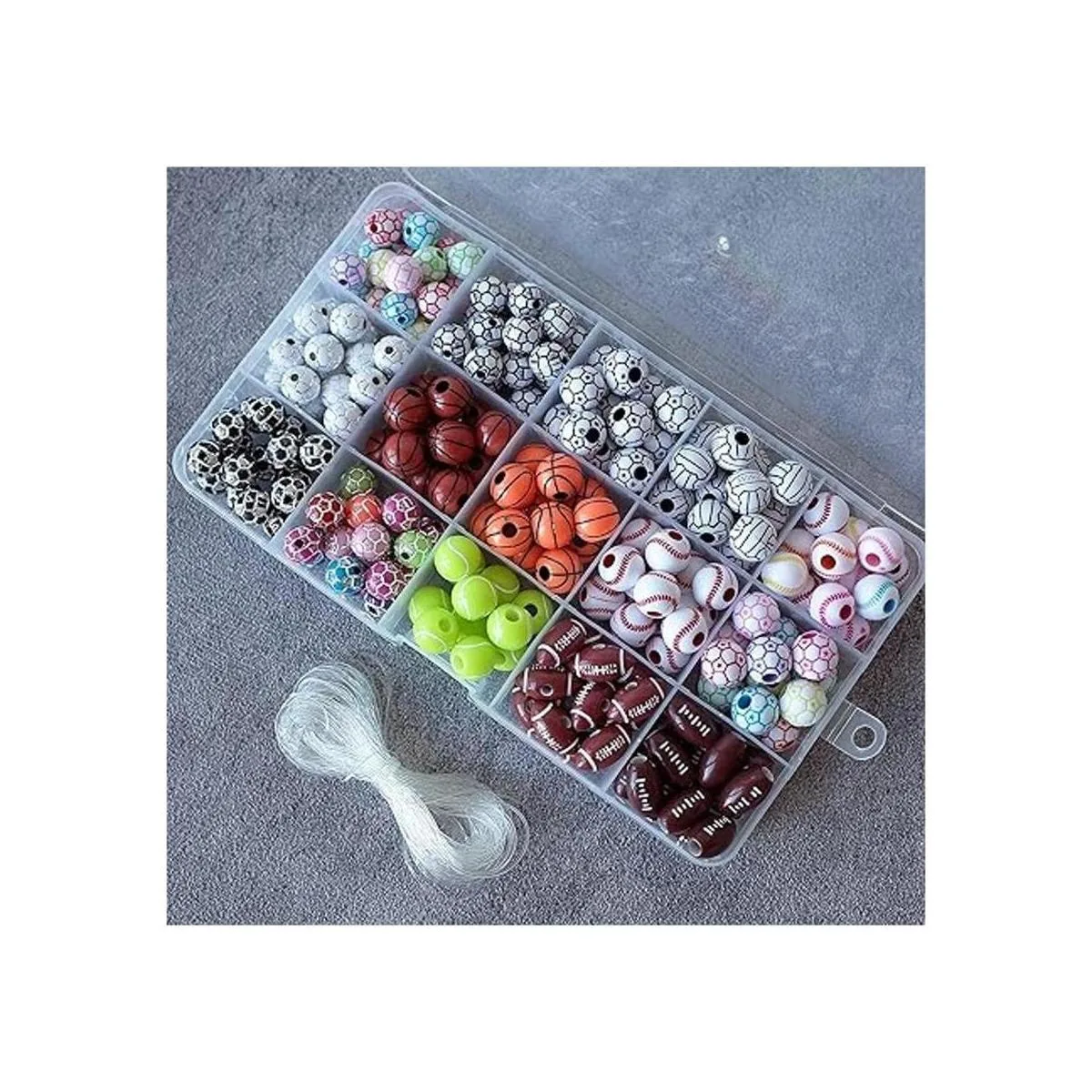 15 estilos de cuentas deportivas de fútbol béisbol_2