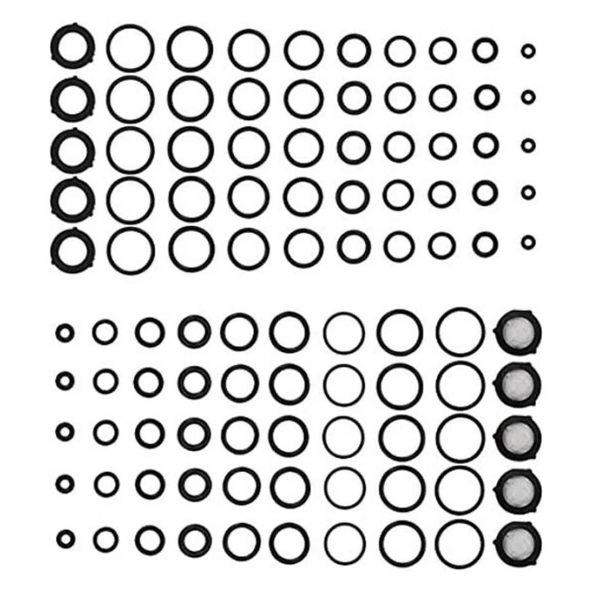 PWACCS Kit de arandela de alta presión anillo de goma de_1