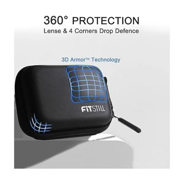 FitStill Mini estuche de transporte negro para GoPro Hero_2