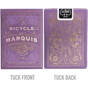 Bicycle Marquis Cartas de juego color morado_2