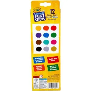 Crayola Palitos de pintura de secado rápido colores_3