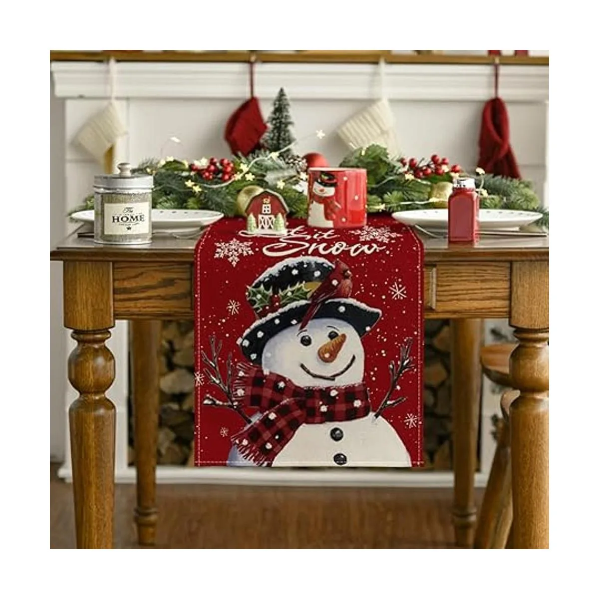 Artoid Mode Camino de mesa de invierno con diseño de_3