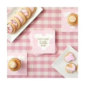 Paquete de 100 suministros para fiesta de baby shower_2