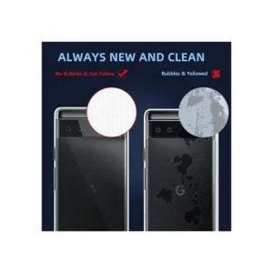 Xlevel Google Pixel 6A Funda transparente suave y delgada_3