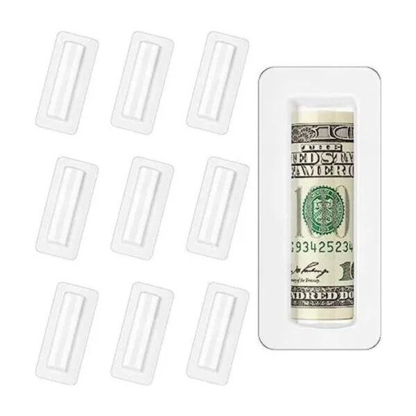 60 bolsas de bálsamo labial de plástico transparente para_1