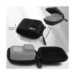FitStill Mini estuche de transporte negro para GoPro Hero_7