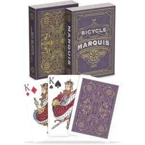 Bicycle Marquis Cartas de juego color morado_3